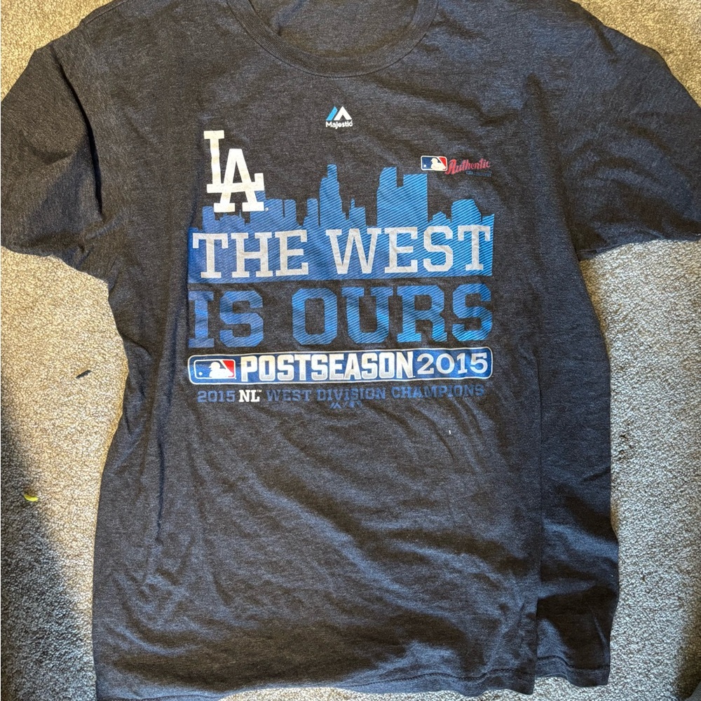 Dodgers 2015 Postseason Tee - Medium